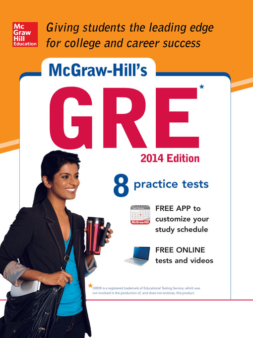 Title details for McGraw-Hill's GRE, 2014 Edition by Steven W. Dulan - Available